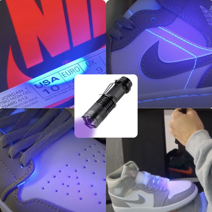 UV FLASHLIGHT FOR SNEAKERS